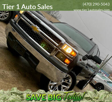 2015 Chevrolet Silverado 1500 for sale at Tier 1 Auto Sales in Gainesville GA