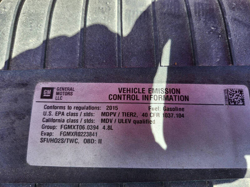 2015 GMC Savana 2500