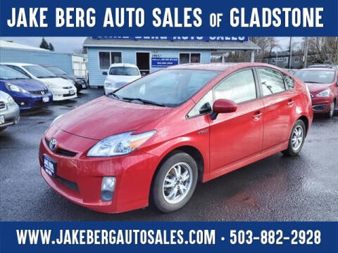 2010 Toyota Prius for sale at Jake Berg Auto Sales in Gladstone OR