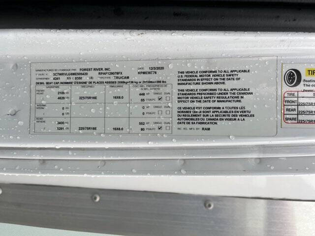 2021 RAM ProMaster 3500 159 WB