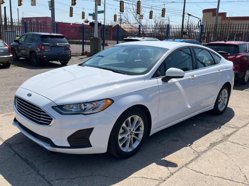 2020 Ford Fusion for sale at SKYLINE AUTO in Detroit MI