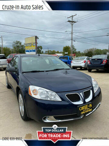 2009 Pontiac G6 for sale at Cruze-In Auto Sales in East Peoria IL