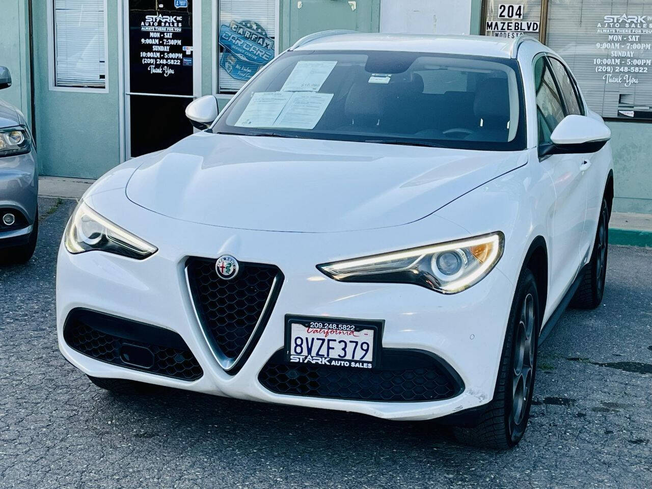 2018 Alfa Romeo Stelvio for sale at STARK AUTO SALES INC in Modesto, CA