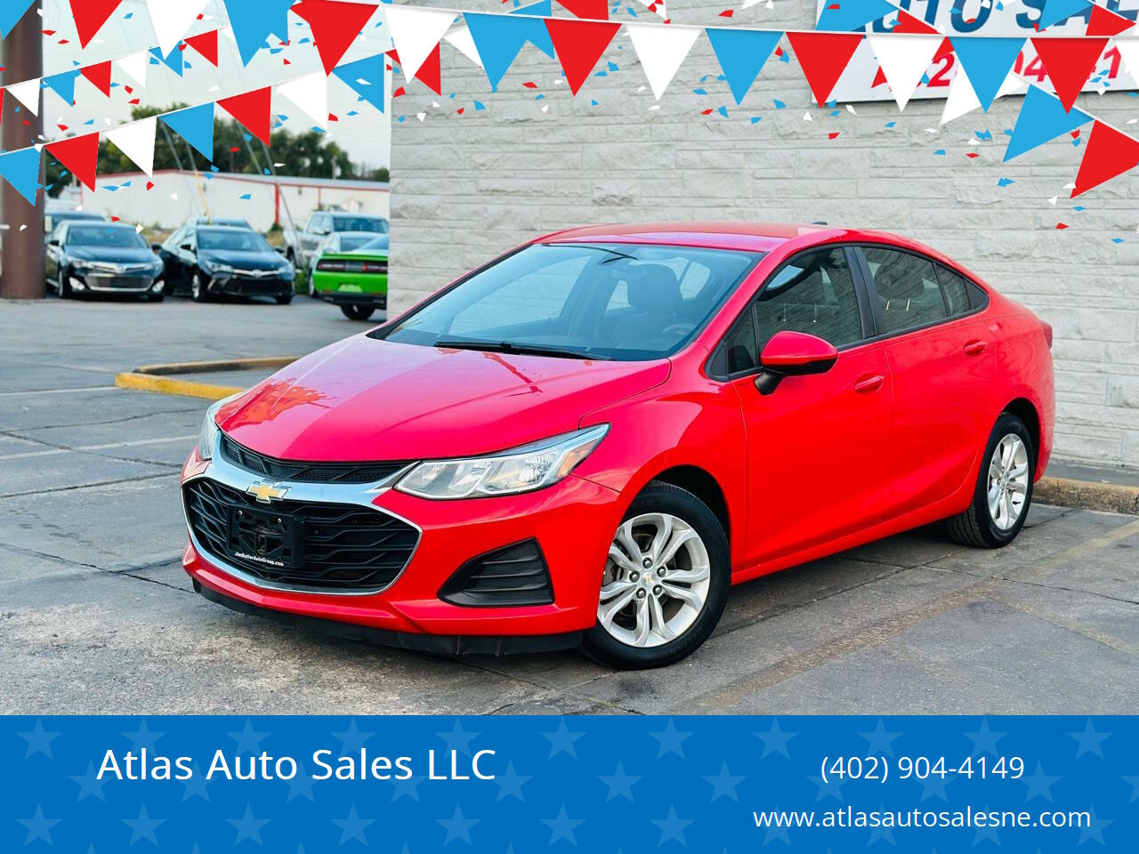 2019 Chevrolet Cruze for sale at Atlas Auto Sales LLC in Lincoln, NE