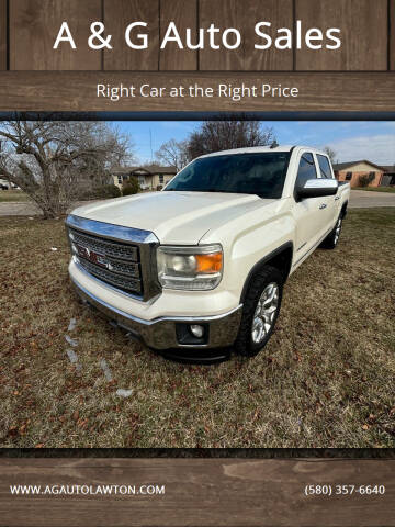 2015 GMC Sierra 1500 for sale at A & G Auto Sales in Lawton OK