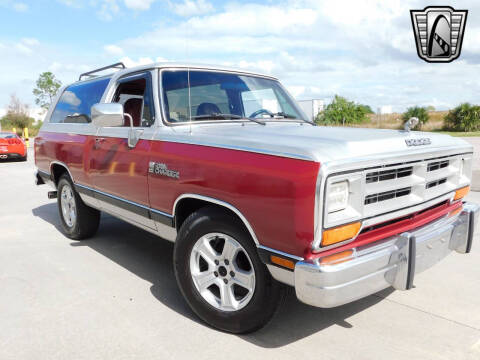 1988 Dodge Ramcharger 100