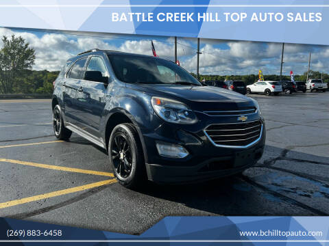 2017 Chevrolet Equinox for sale at Battle Creek Hill Top Auto Sales in Battle Creek MI