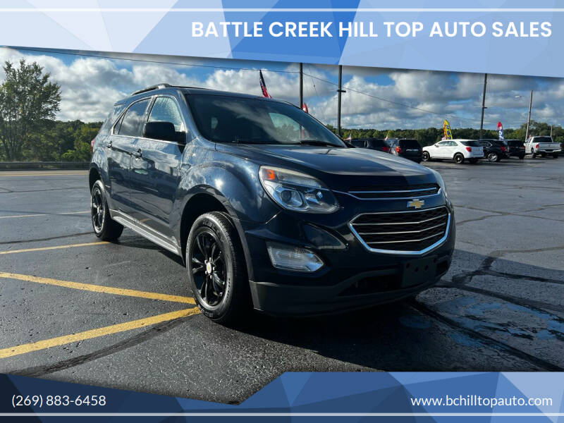 2017 Chevrolet Equinox for sale at Battle Creek Hill Top Auto Sales in Battle Creek MI