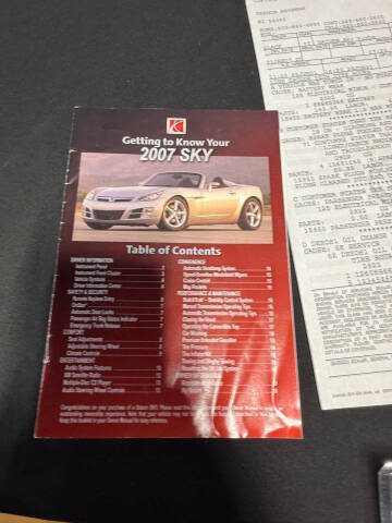 2007 Saturn SKY Red Line