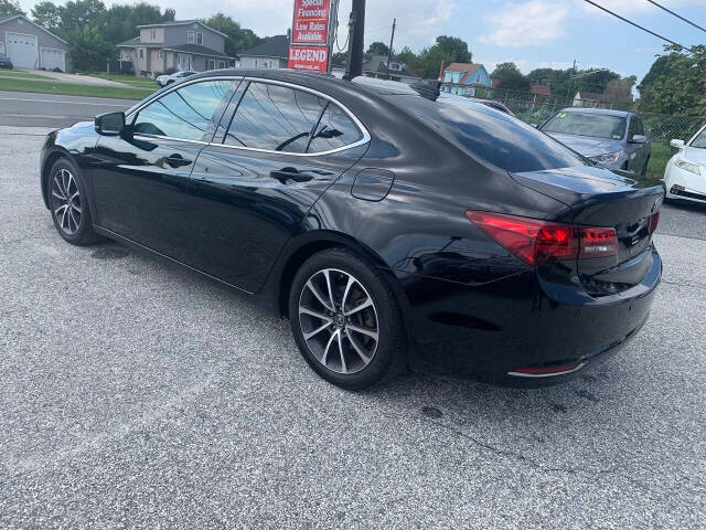 2015 Acura TLX for sale at Legend Motor Car Inc in Baltimore, MD