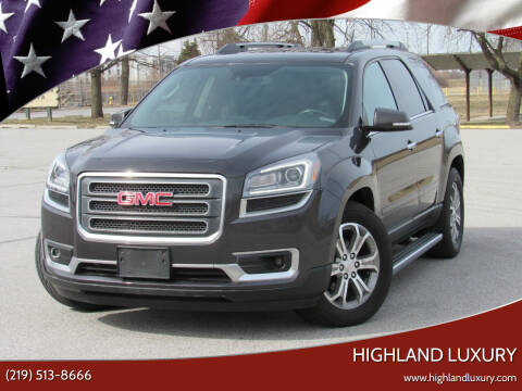2015 GMC Acadia for sale at Highland Luxury in Highland IN