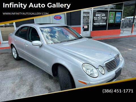 2003 Mercedes-Benz E-Class for sale at Infinity Auto Gallery in Daytona Beach FL