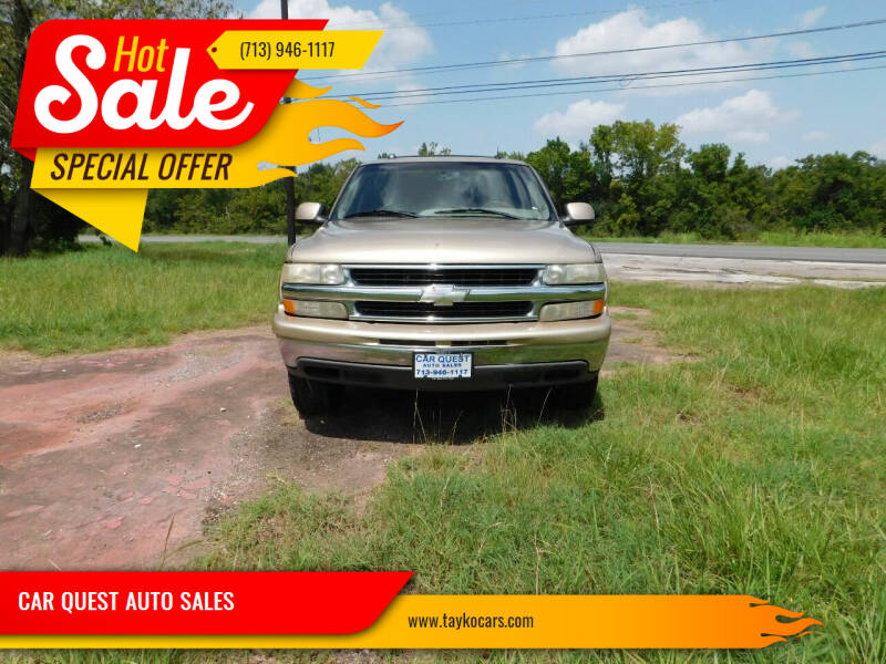 2005 Chevrolet Suburban for sale at CAR QUEST AUTO SALES in Houston TX