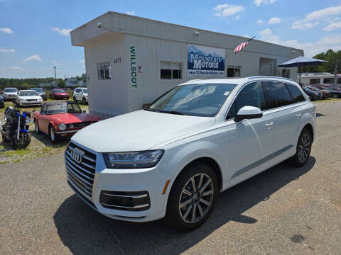 2018 Audi Q7 for sale at Mountain Motors LLC in Spartanburg SC