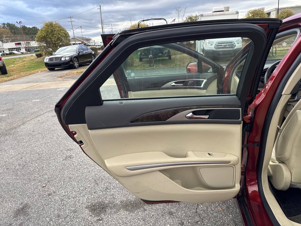 2014 Lincoln MKZ Hybrid for sale at First Place Auto Sales LLC in Rock Hill, SC