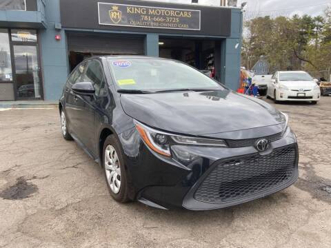 2020 Toyota Corolla for sale at King Motor Cars in Saugus MA