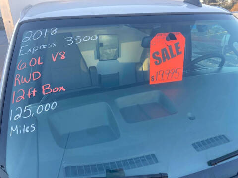 2018 Chevrolet Express 3500