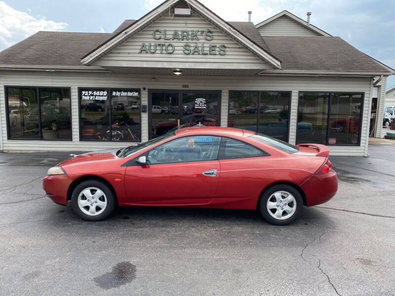 2000 Mercury Cougar for sale at Clarks Auto Sales in Middletown OH