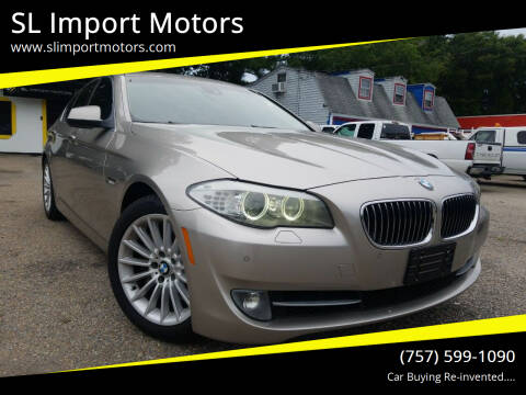 2011 BMW 5 Series for sale at SL Import Motors in Newport News VA