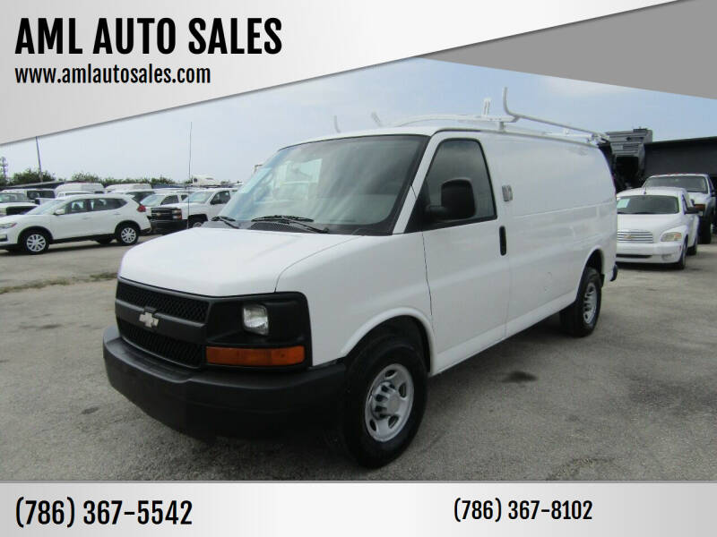 2009 Chevrolet Express for sale at AML AUTO SALES - Cargo Vans in Opa-Locka FL