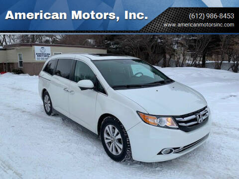 2015 Honda Odyssey for sale at American Motors, Inc. in Farmington MN