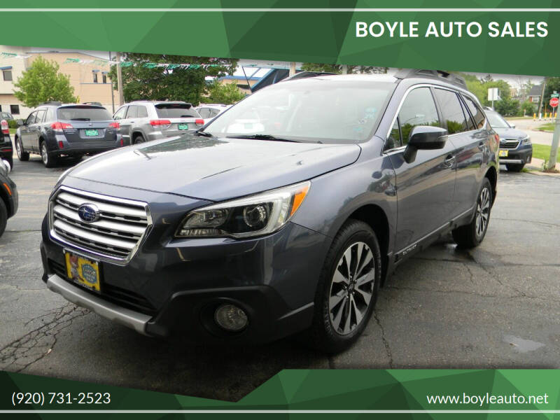 2017 Subaru Outback for sale at Boyle Auto Sales in Appleton WI