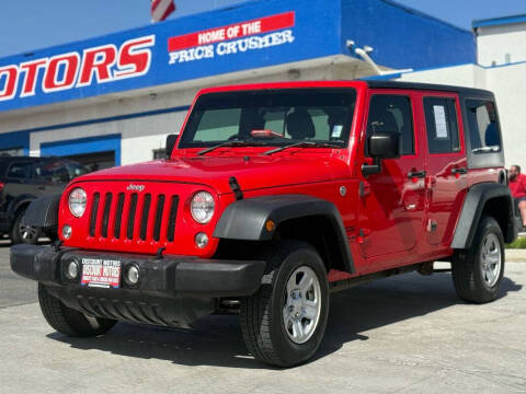 2016 Jeep Wrangler Unlimited for sale at Discount Motors in Pueblo CO