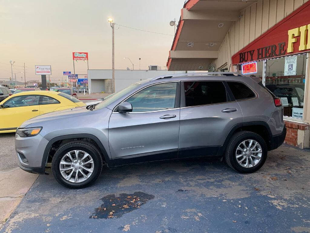 2019 Jeep Cherokee for sale at Caspian Auto Sales in Oklahoma City, OK