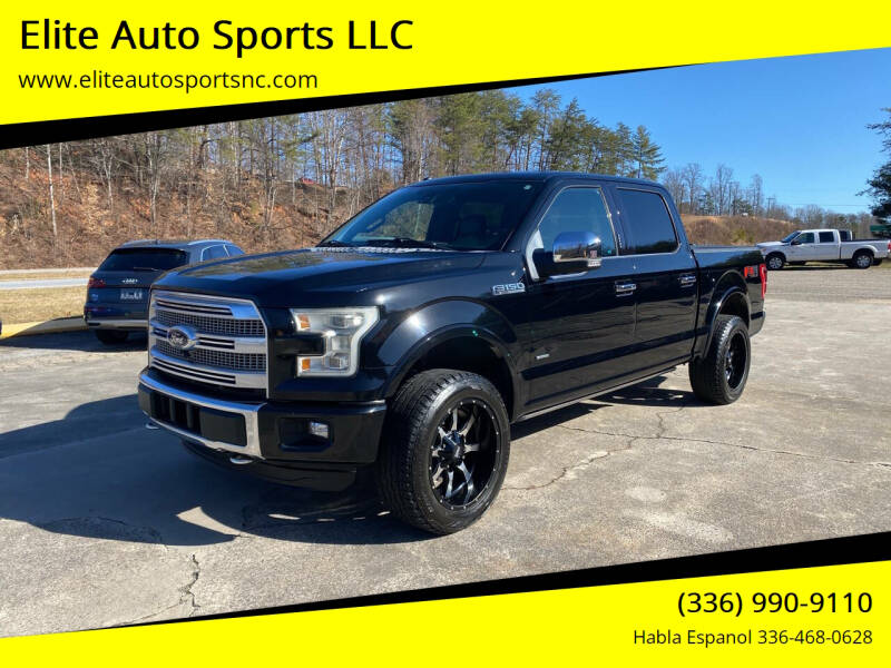 2016 Ford F-150 for sale at Elite Auto Sports LLC in Wilkesboro NC