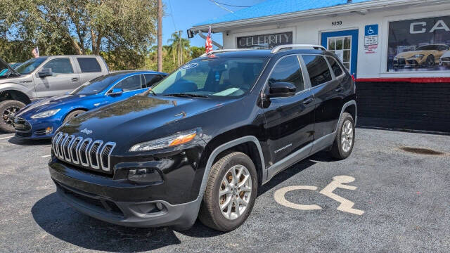 2017 Jeep Cherokee for sale at Celebrity Auto Sales in Fort Pierce, FL