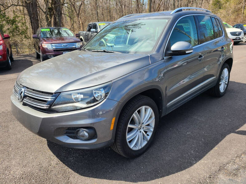 Used 2013 Volkswagen Tiguan SE with VIN WVGBV3AX1DW619065 for sale in Valparaiso, IN