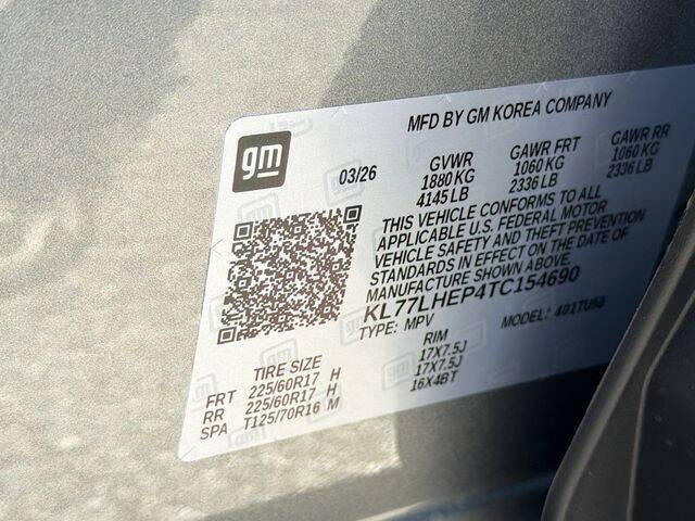 2026 Chevrolet Trax LT