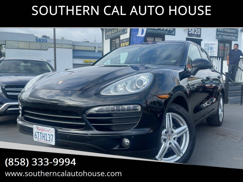 2012 Porsche Cayenne for sale at SOUTHERN CAL AUTO HOUSE in San Diego CA