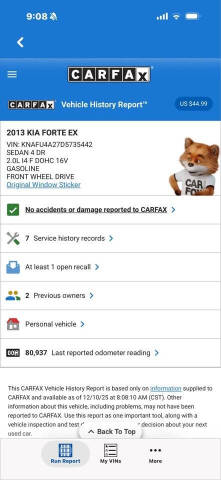 2013 Kia Forte EX