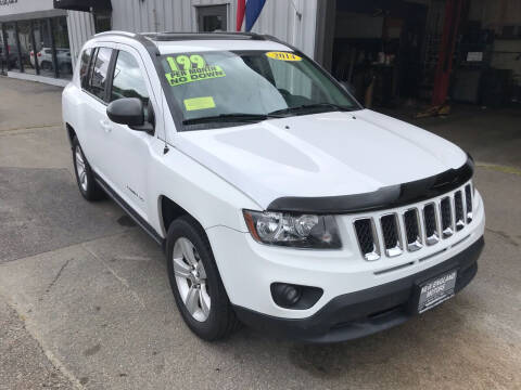 2014 Jeep Compass for sale at New England Motors of Leominster, Inc in Leominster MA