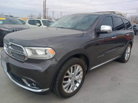 2014 Dodge Durango for sale at Hugo Motors INC in El Paso TX