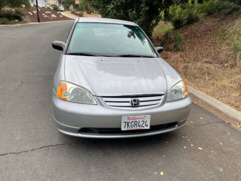 2002 Honda Civic for sale at SAN DIEGO AUTO SALES INC in San Diego CA