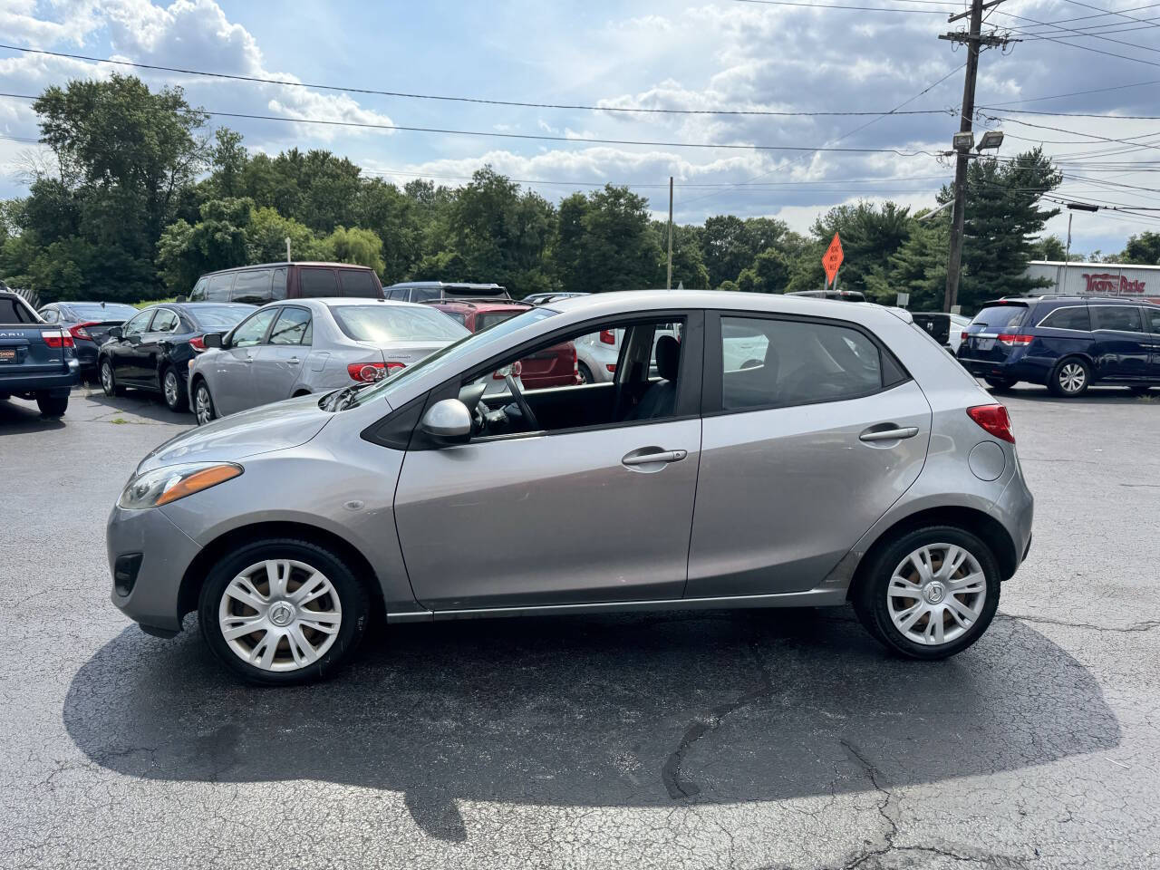Silver 2012 Mazda Mazda2 Sport Sport 4dr Hatchback 4A 2