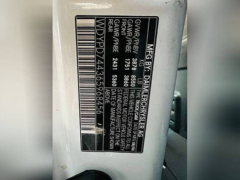 2006 Freightliner Sprinter 2500