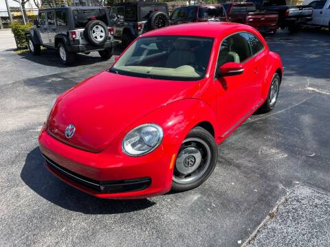 2013 Volkswagen Beetle for sale at MITCHELL MOTOR CARS in Fort Lauderdale FL