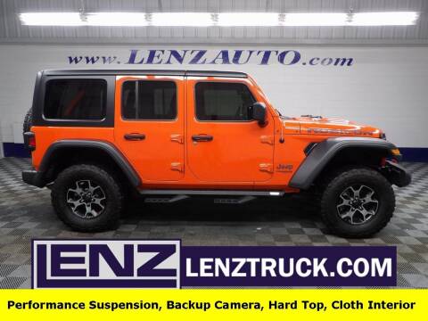 2018 Jeep Wrangler Unlimited for sale at LENZ TRUCK CENTER in Fond Du Lac WI