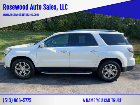2014 GMC Acadia for sale at Rosewood Auto Sales, LLC in Hamilton OH