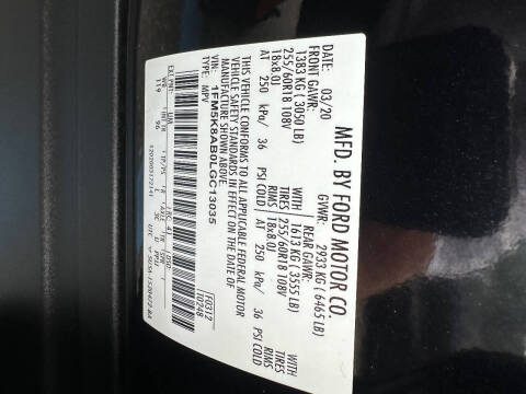 2020 Ford Explorer Police Interceptor Utility