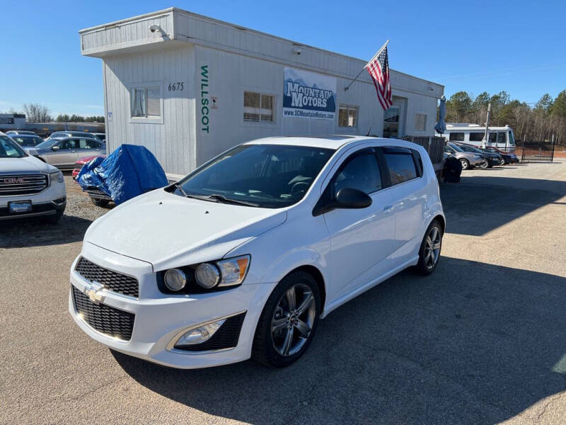 2013 Chevrolet Sonic for sale at Mountain Motors LLC in Spartanburg SC