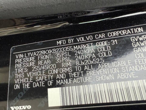 2019 Volvo XC60 T6 Momentum