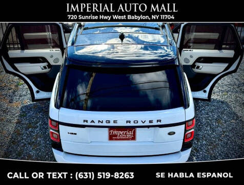 2018 Land Rover Range Rover HSE