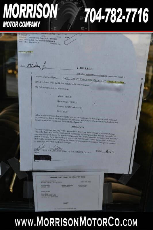 1928 Buick Master Six