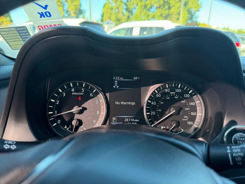 2022 Infiniti Q60 Red Sport 400