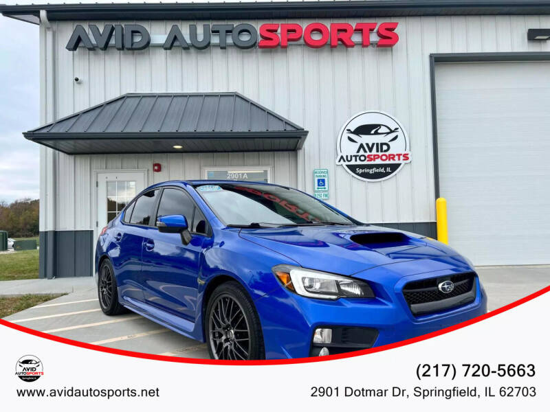 2016 Subaru WRX for sale at AVID AUTOSPORTS in Springfield IL
