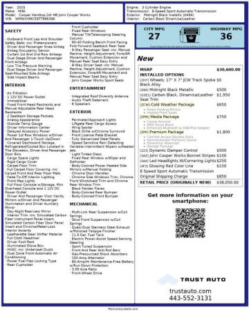 2015 MINI Hardtop 2 Door John Cooper Works